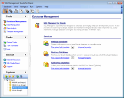 Screenshot for EMS SQL Management Studio for Oracle 1.2